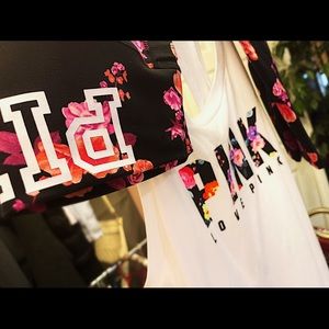 EUC Victoria Secret PINK floral set!